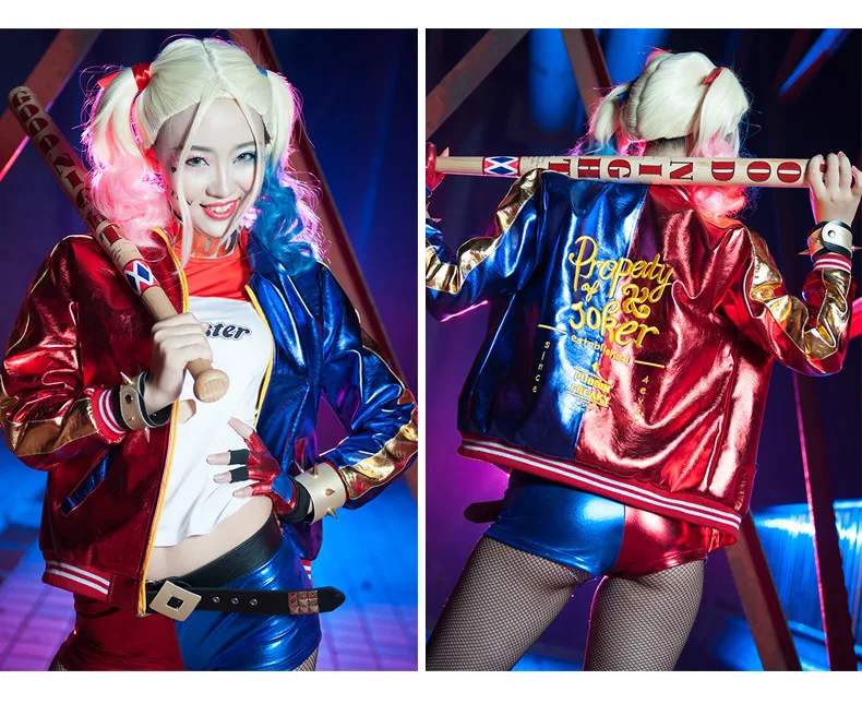 Новый фильм отряд самоубийц Харли Квинн клоун Косплей Костюм для взрослых на