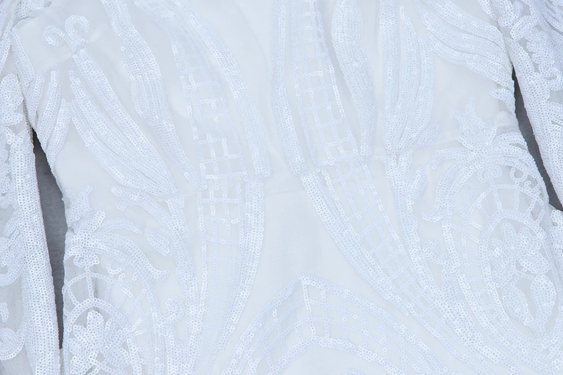 Bqueen2019 сексуальное однотонное белое Бандажное платье с круглым вырезом и рукавом три четверти, модное женское платье с кисточками и цветочным принтом Vestidos