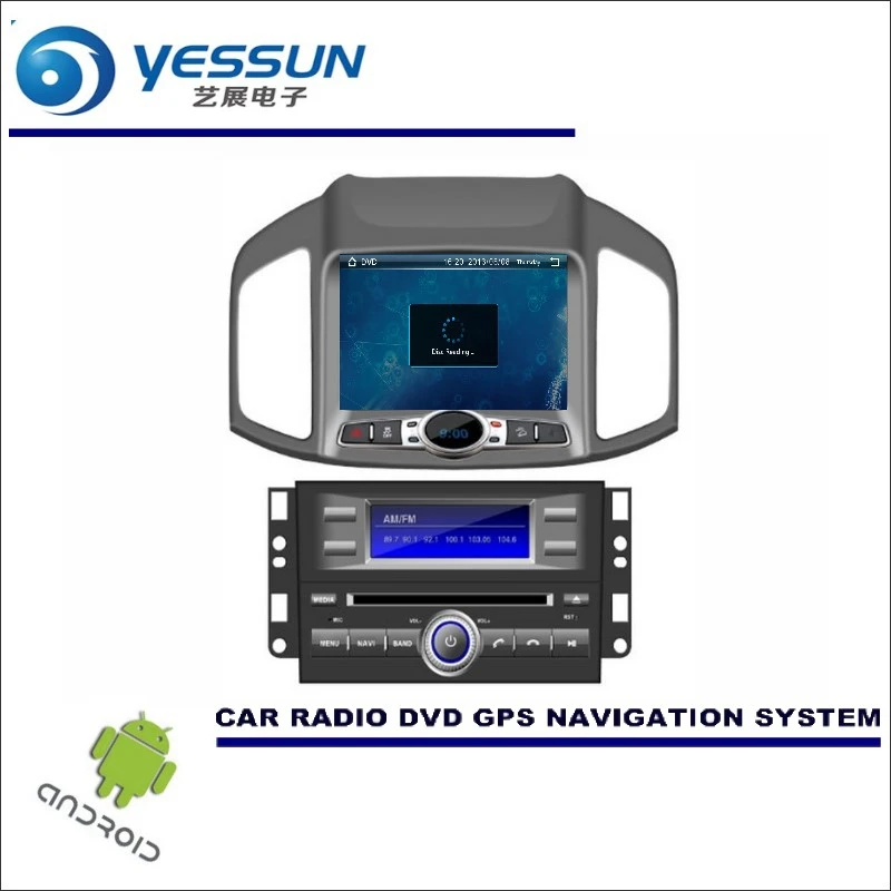 YESSUN Wince/Android Автомобильная Мультимедийная навигационная система для Chevrolet Captiva 2011~ /CD DVD gps плеер Navi Радио стерео HD