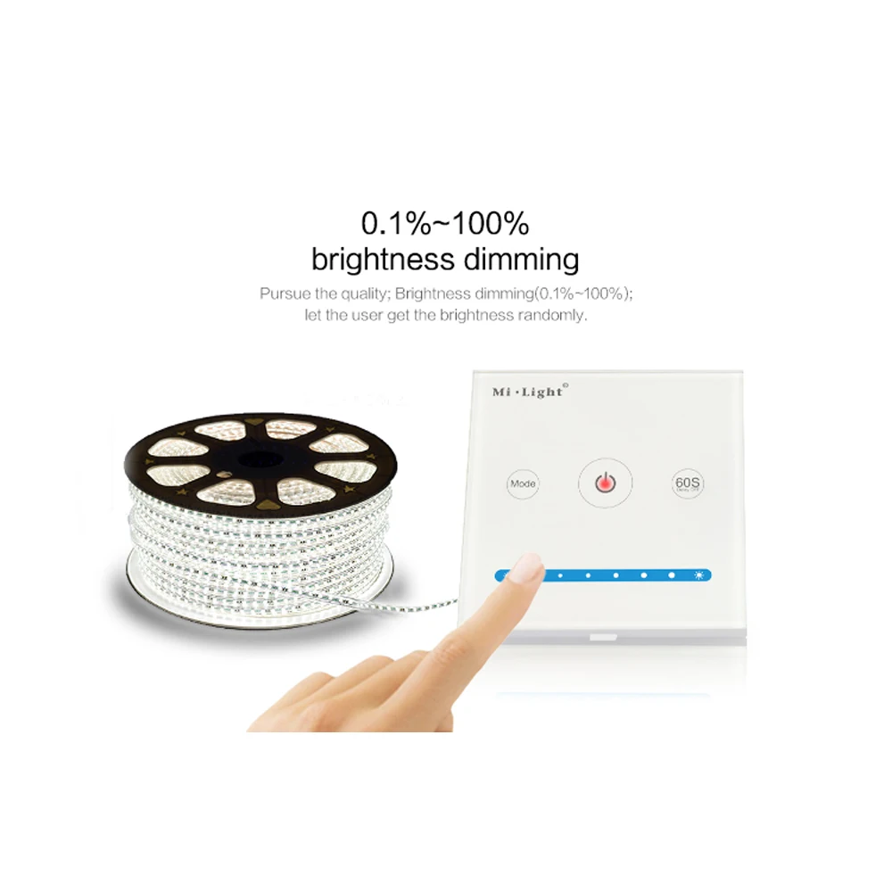 Mi light Настенный сенсорный панель Полноцветный CW/WW RGB CCT пульт дистанционного
