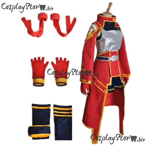 Косплей костюм из силикона с изображением меча онлайн|cosplay costume|silica cosplaysword art online
