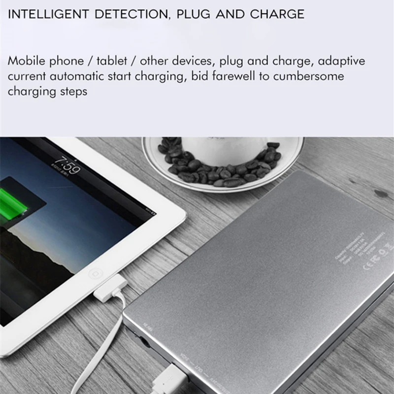 30000 mah 4A/DC 12V 16V 19v Портативное портативное зарядное устройство USB порт Внешнее зарядное устройство для ноутбуков, планшетов и iphone samsung