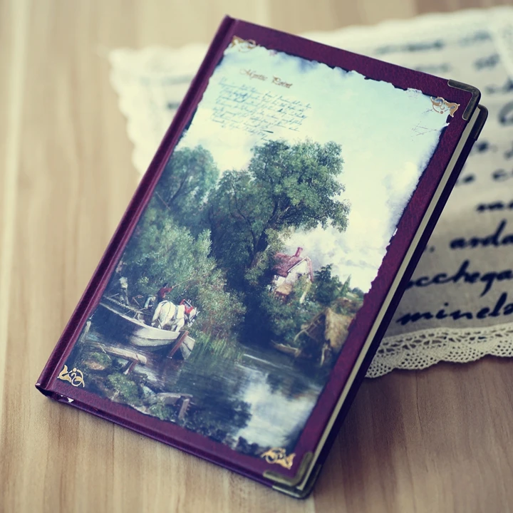 LENWA John Constable серия блокнот в твердом переплете винтажный Дневник Блокнот самый