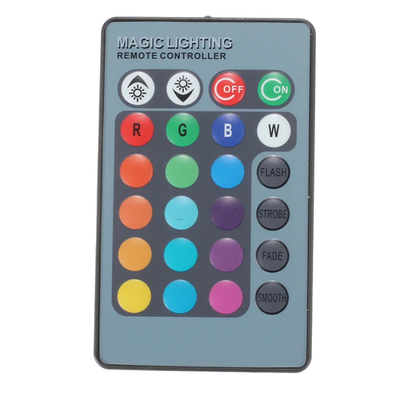 Фото Светодиодные лампы RGB 5 Вт 9 Вт E27/E14/B22 RGB, 16 цветов, 85-265 в, для украшения дома и вечеринки, с ИК-пультом дистанционного управления №4