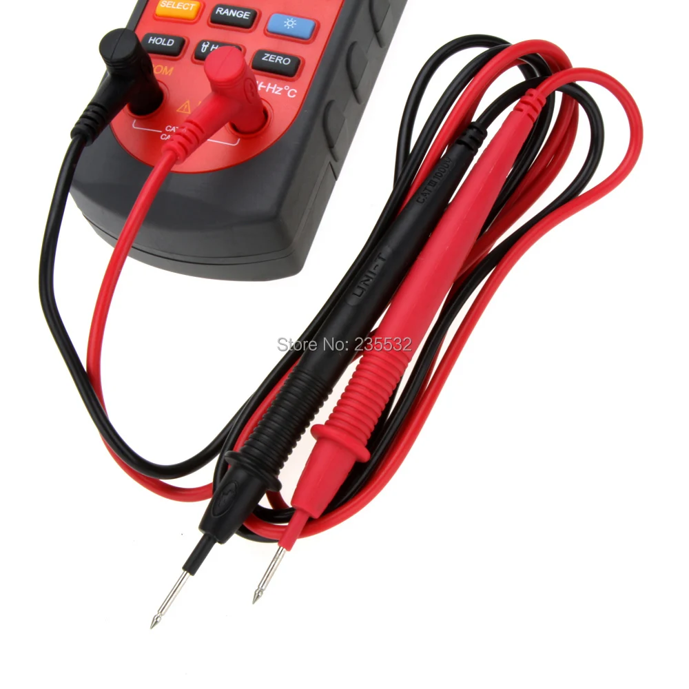 UNI T UT208A Professional Auto/Manual Range Digital Clamp Multimeters w/ Capacitance Temperature Test|clamp union|clamp pinclamp umbilical |