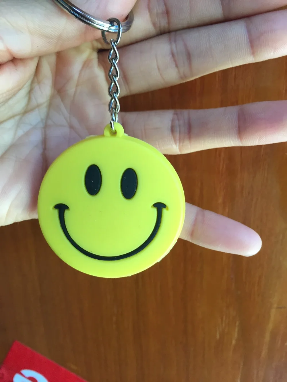 Франция smiley world face брелок Кричащие руки двухсторонние брелоки цепочки для ключей