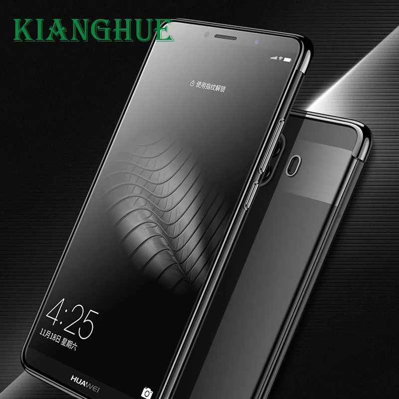 Silicone Soft Back Case For Huawei P8 P10 Lite Plus Mate 7 8 9 10 Pro Cover Electroplating Cases HuaweiP9 Lite2017 |
