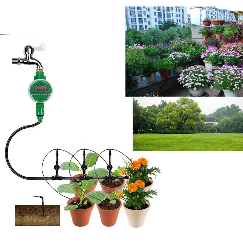 Оригинальный автоматический электронный таймер для полива сада контроллер воды
