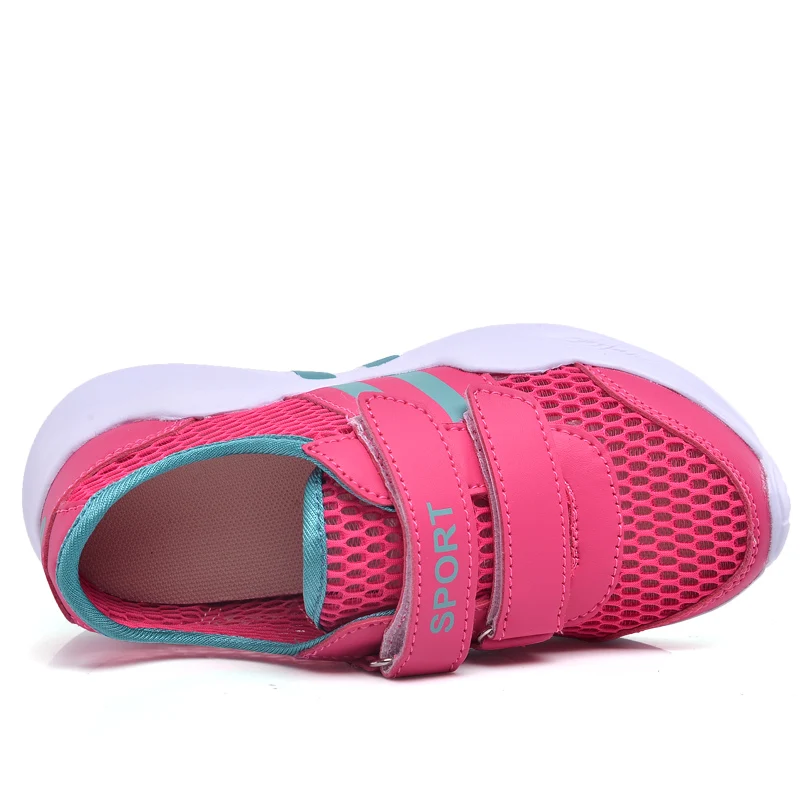 Дышащие кроссовки для бега из сетчатого материала детей мальчиков и девочек