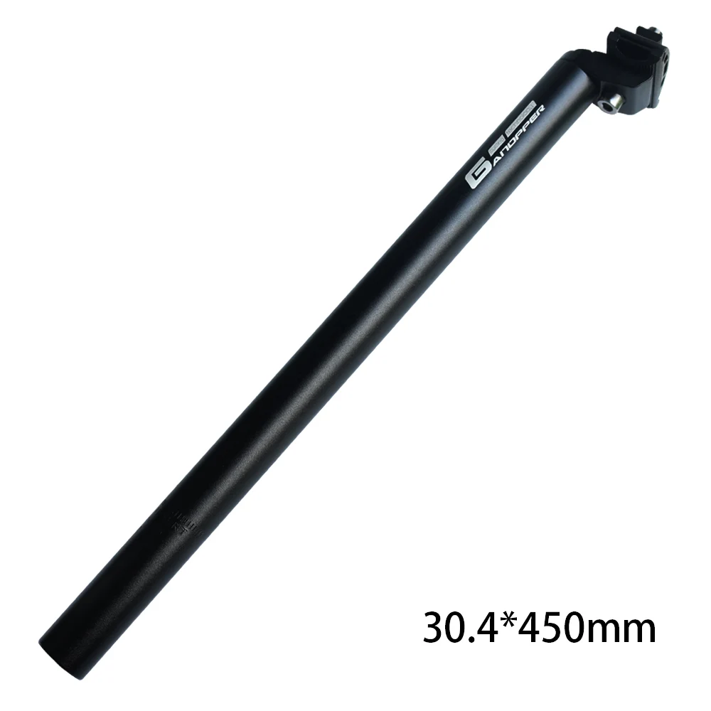 30.4X450MM GANOPPER Подседельный штырь для горного велосипеда подседельный штырь трубки 25,4 27,2 28,6 30,4 30,9 31,6 350 мм 450 дорожный руль для горного велосипеда дорожный велосипед Горный велосипед MTB седло Полюс - Цвет: 30.4X450MM