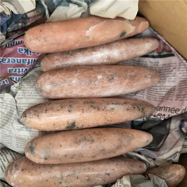 Большой размер камень полевого шпата Массажная палочка от Мадагаскара целебные хрустальные камни натуральный камень Массажная палочка дешевая цена