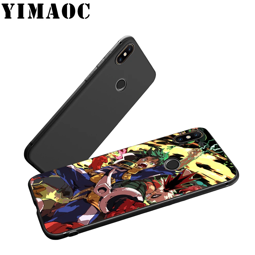 Мягкий силиконовый чехол YIMAOC My Hero Academia 3 для Xiaomi Redmi Note 9 Mi 8 Se 7 6 6A A1 A2 4X 4A 5A 5 MAX MiA1 |