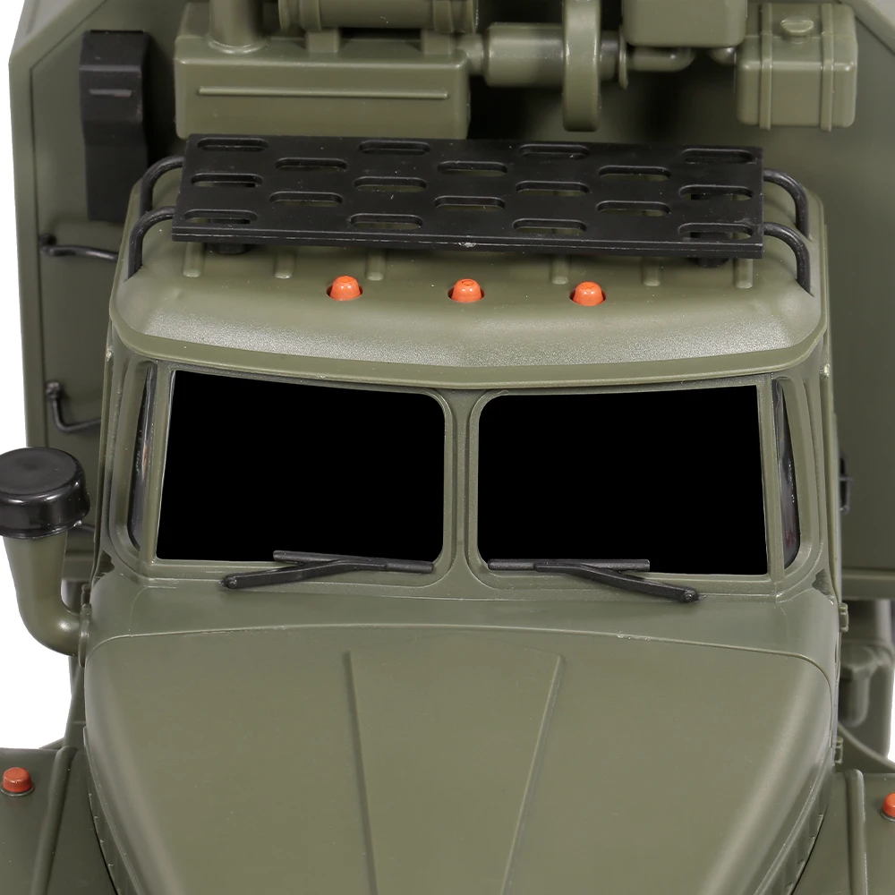 WPL 2,4 GHz 1/16 советская Урал пульт дистанционного управления военный командный автомобиль 6 Привод внедорожный альпинистский пульт дистанционного управления автомобильный светодиодный фонарь