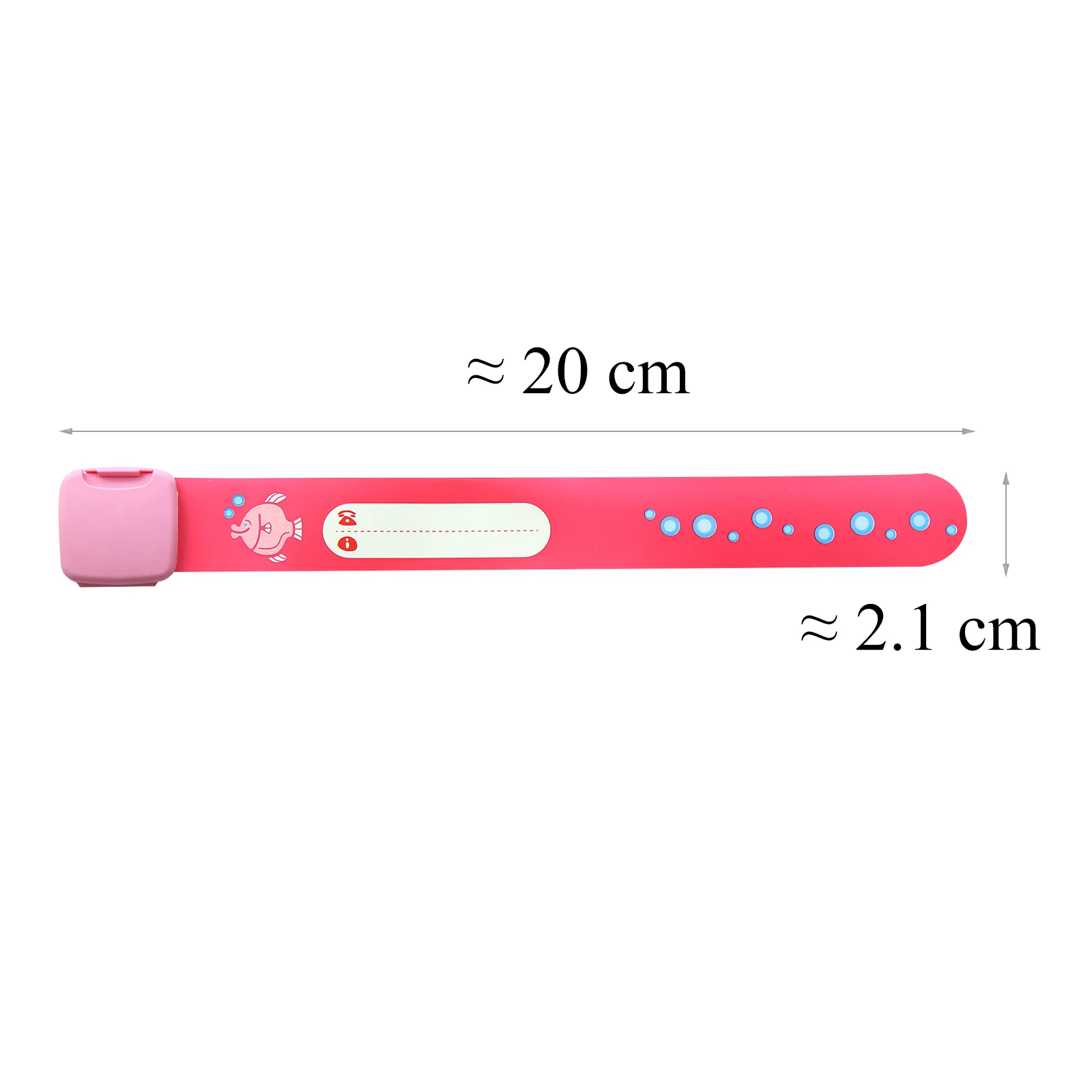 

QiQiWu Kids ID Safety Wristband Bracelet Child Baby Reusable Adjustable Armband wristbands Waterproof PU Kid Children Wrist Band