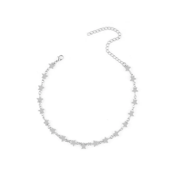 Elessical богемный стильная женщина колье Цепочки и ожерелья цвета: золотистый