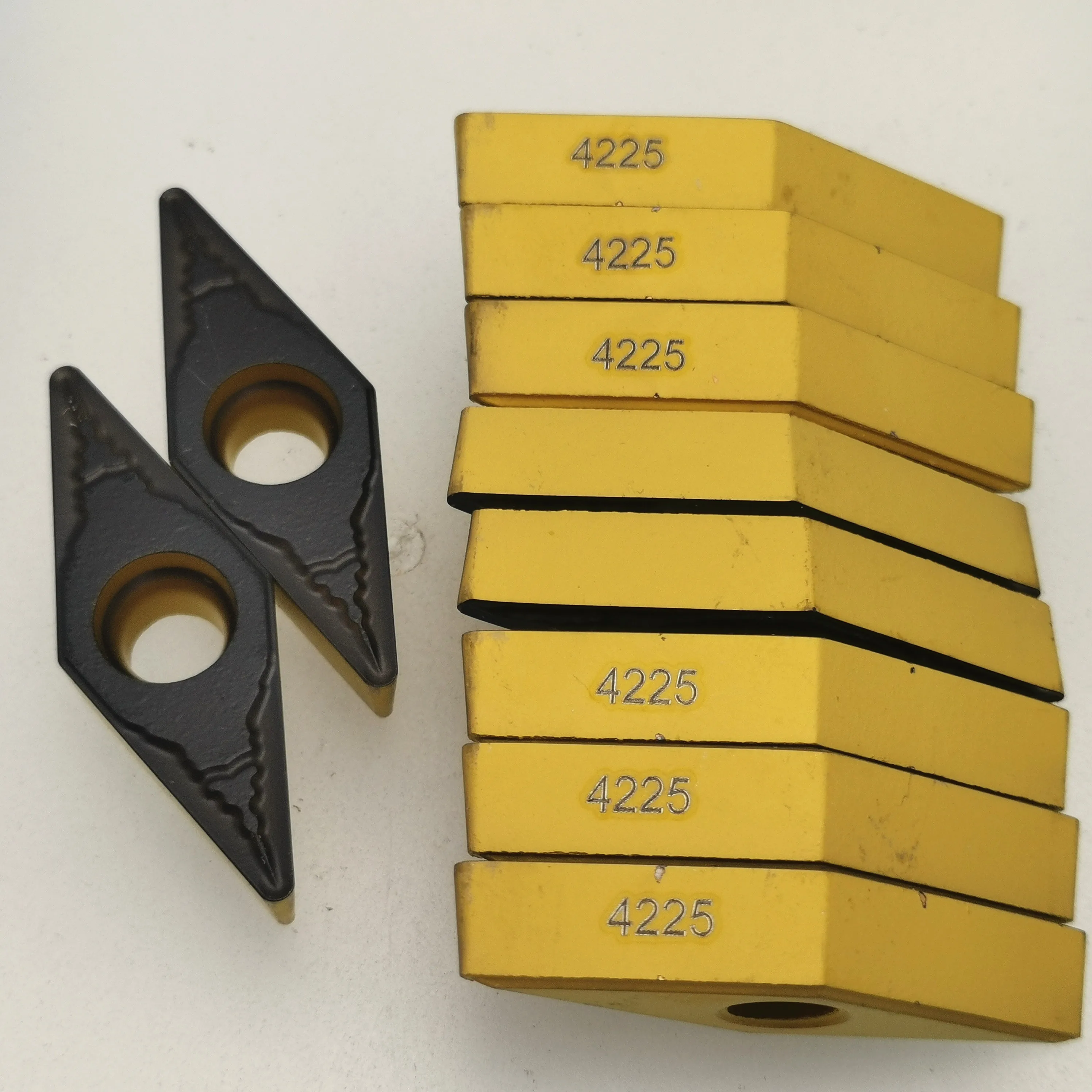 10PCS VBMT160408 PM4225 VBMT 160408 PM 4225 Carbide insert turning tool lathe cutter milling cutter CNC cutting tool VBMT160404