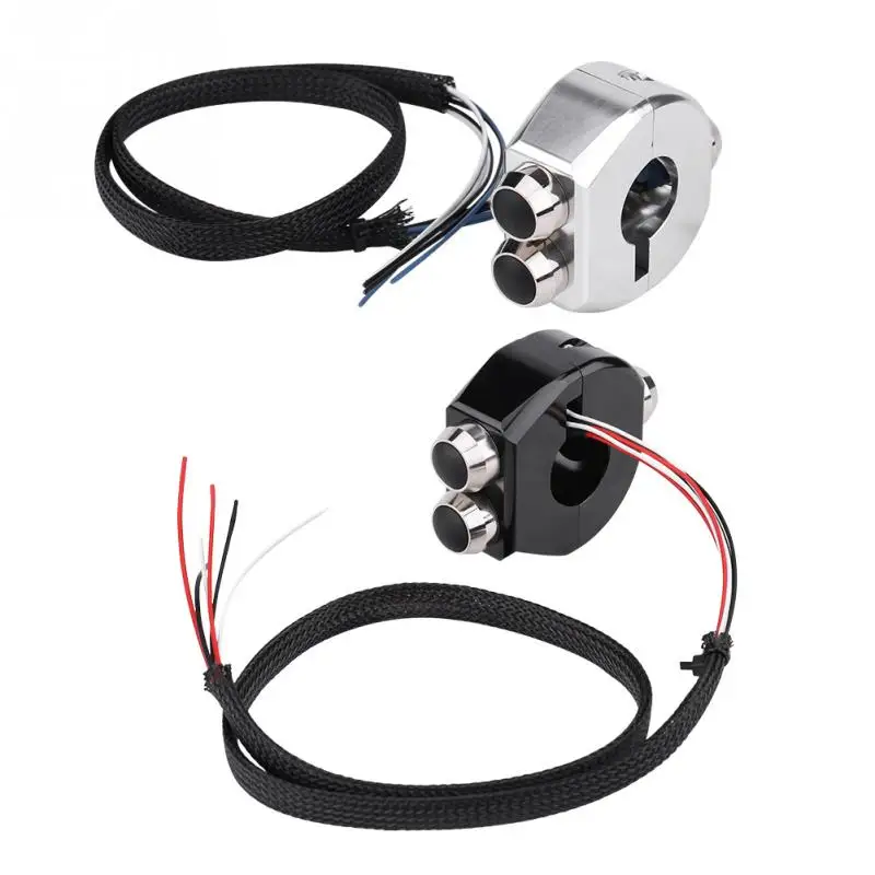 Алюминиевый сплав 22 мм мотоциклетный руль кнопка сброса Выключатель без