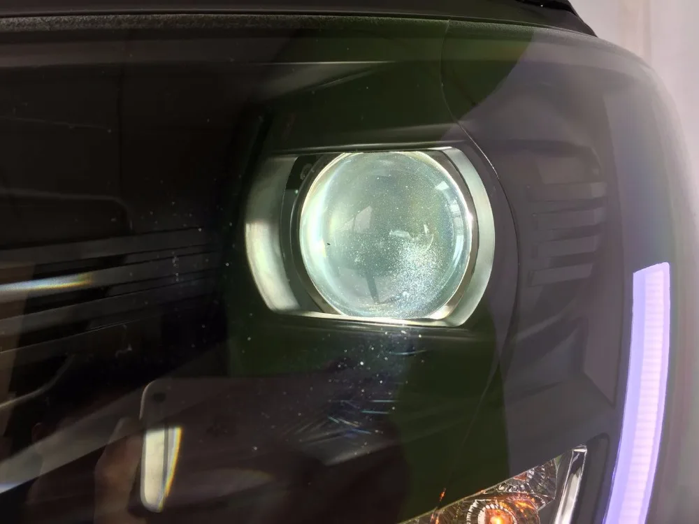 Автомобильный Стайлинг H7 чехол на головную лампу для VW Caravelle T6 фары Caravelle светодиодный фонарь DRL Объектив Двойной Луч биксенон