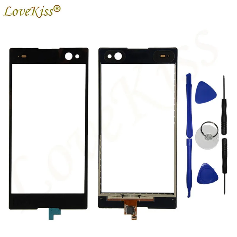Для Sony Xperia C3 D2533 D2502 C4 E5303 E5306 E5353 сенсорный экран Сенсорная панель ЖК-дисплей