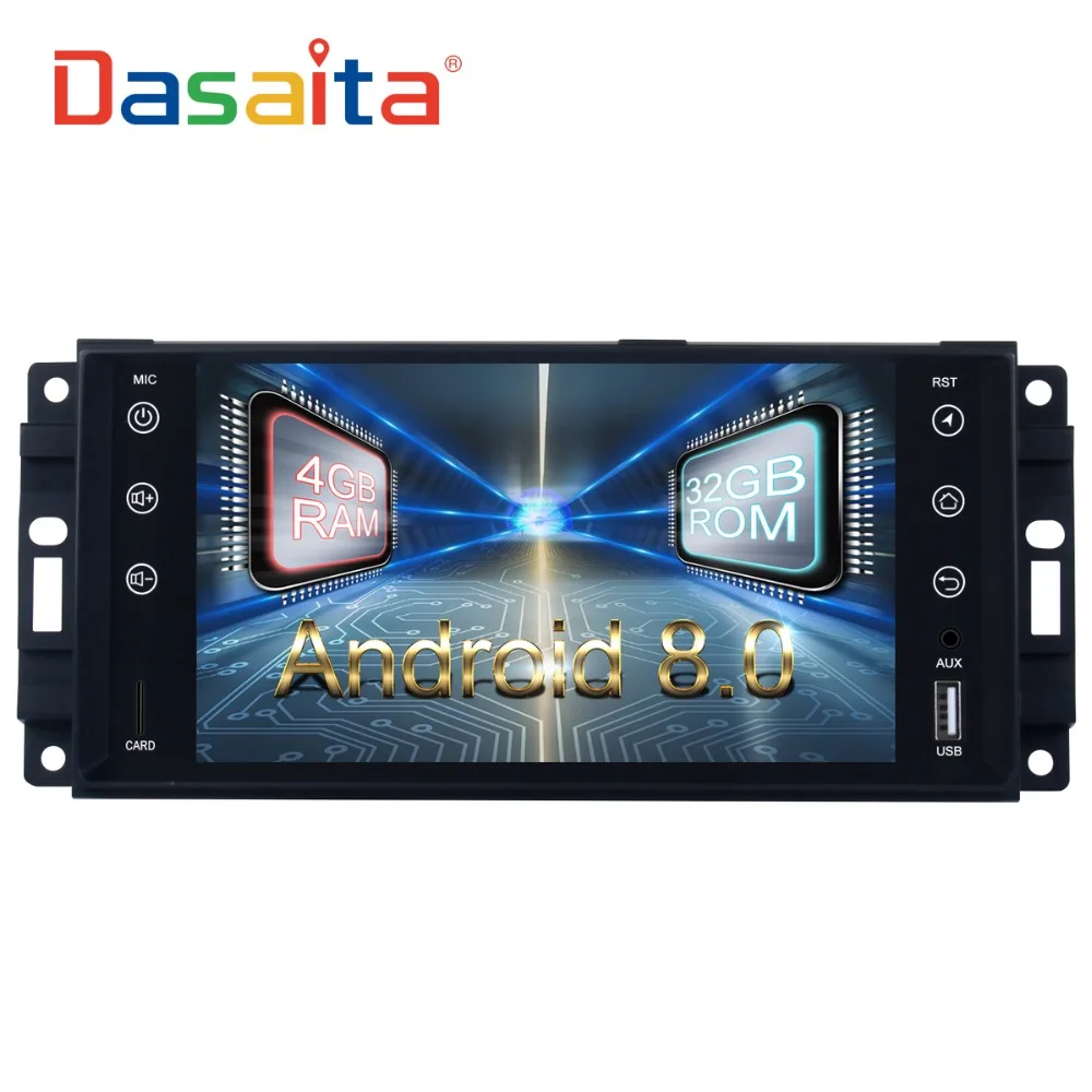 Автомагнитола с GPS Android 9 0 2 Din для Jeep Wrangler 2007 2008 2010 2013 2014 компас 8 ядерный