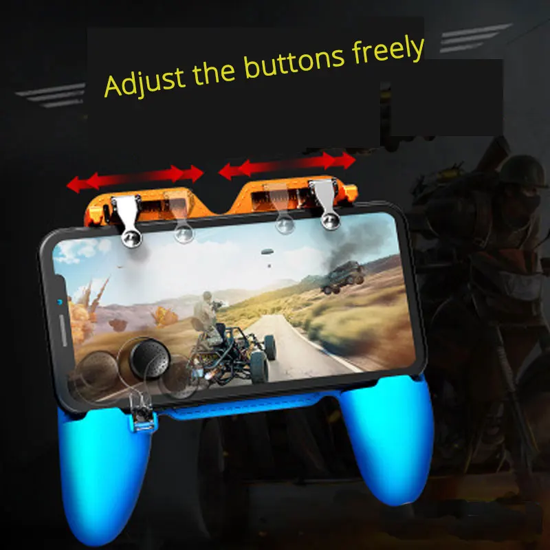 PUBG Mobile Game Controller Gamepad Joystick L1 R1 Triggers Button For All 4-6.3inch Android iOS Compatible Phone |