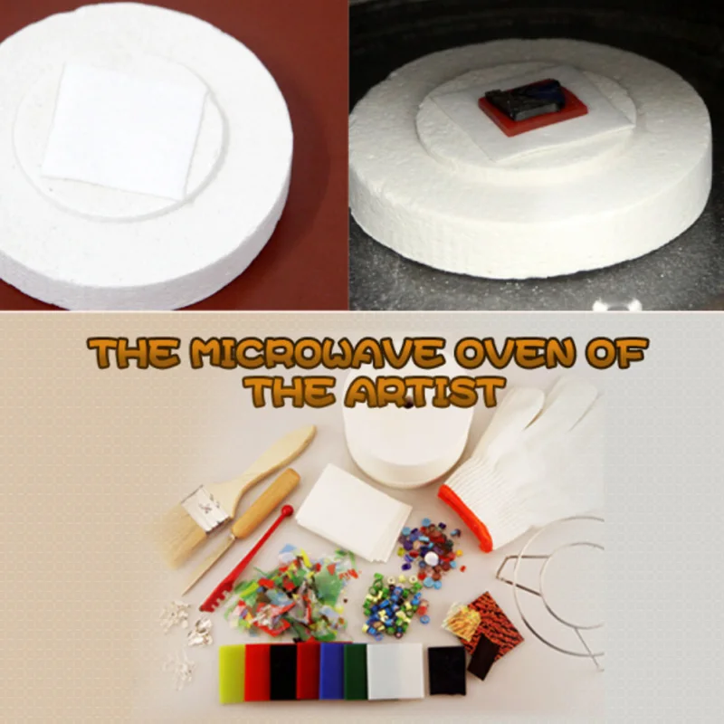 Бумага для подкладки квадратная 0 1 см толщина керамического волокна 10 20 50 листов