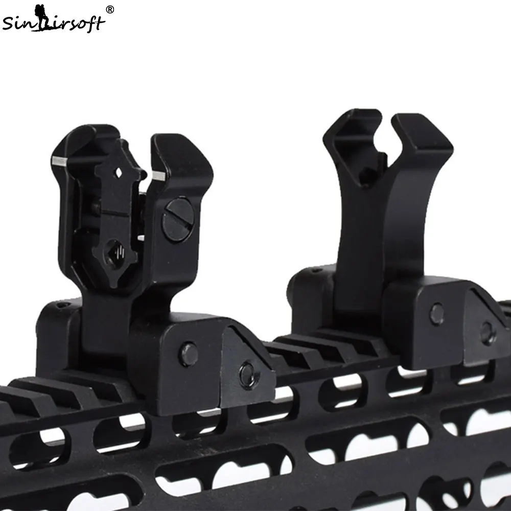 

Lron Sight Flip-Up Rear Front складные железные прицелы для Diamondhead DIAMOND Drop-In Free-float Handguards Picatinny Rail SA4204