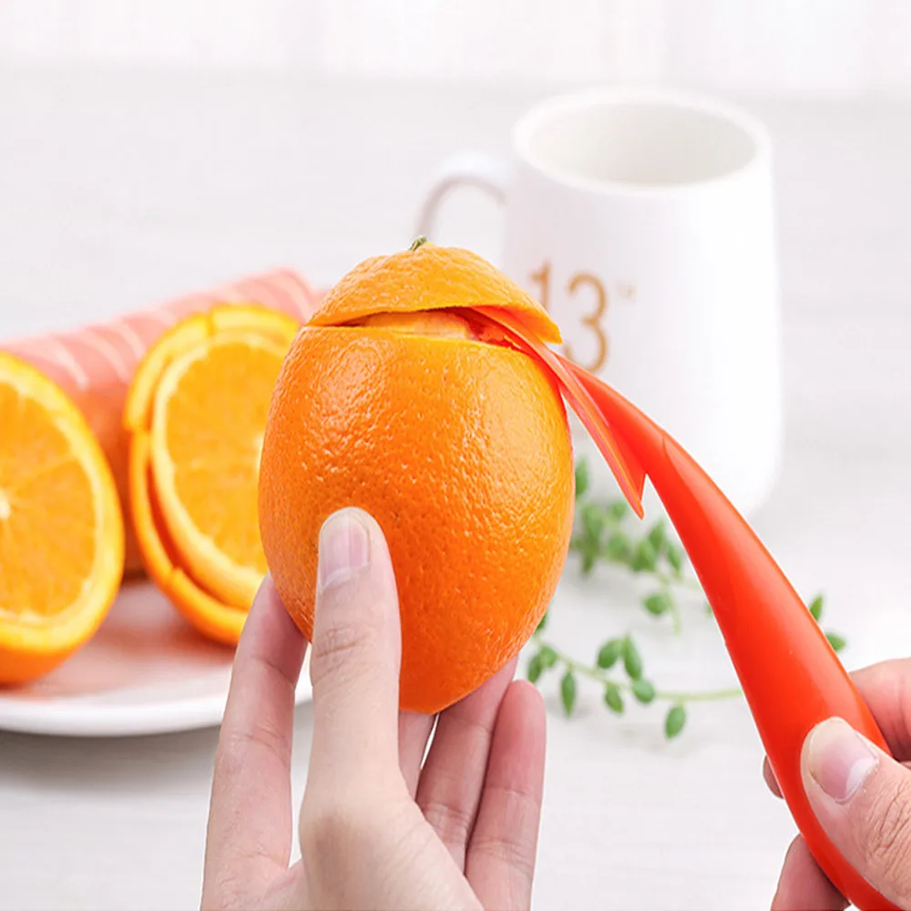 Kitchen Stainless Steel Cutter Citrus Orange Fruit Peeling Tools Peeler Sheller Paring Slicer Vegetable | Дом и сад