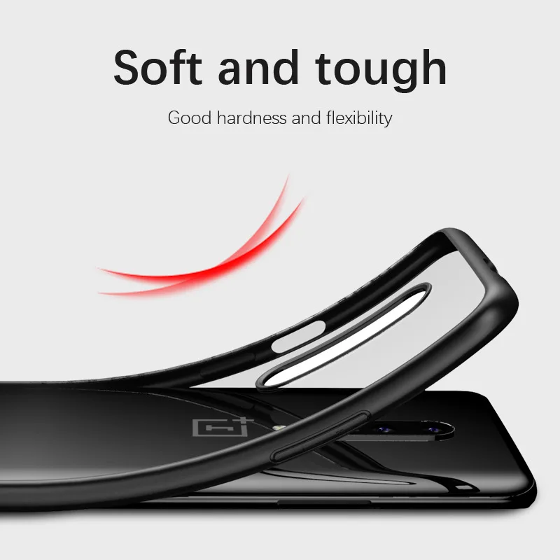 Oneplus 7 Чехол IPAKY oneplus 7pro Чехлы Прозрачный ударопрочный ТПУ+ PC Гибридный противоударный чехол oneplus 7 Pro oneplus 7 Чехол