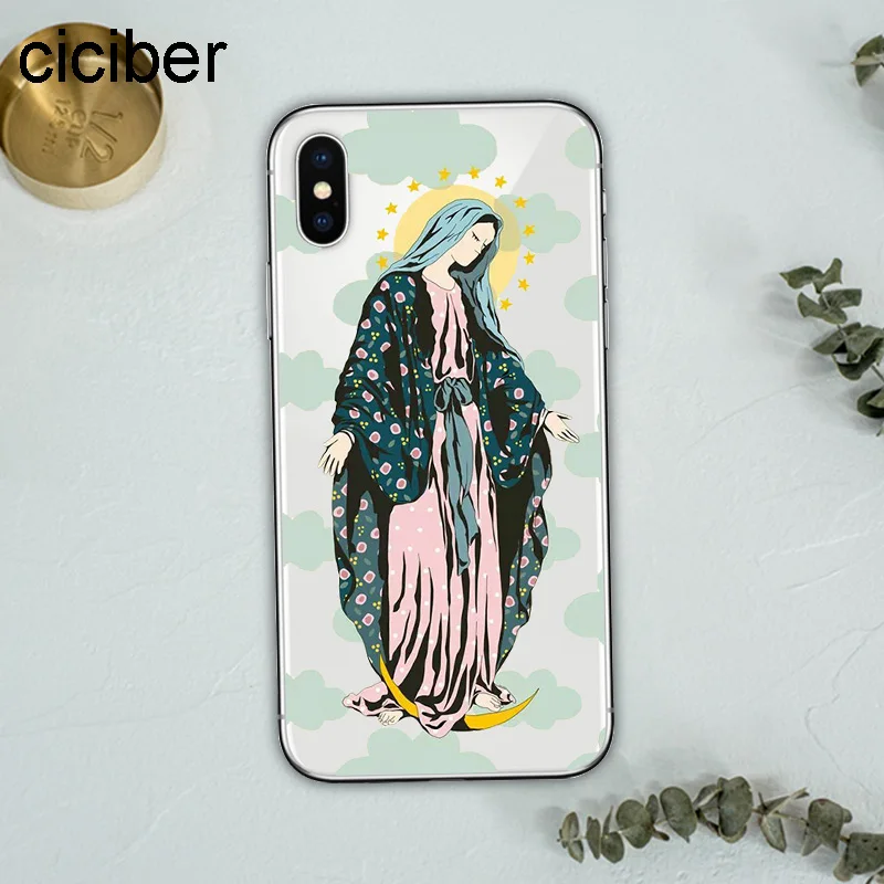 ciciber Bible Jesus Christ Soft Silicon Phone Cases Cover For iPhone 11 Pro Max 2019 XR X XS 7 6 8 6s Plus 5S SE Christian |