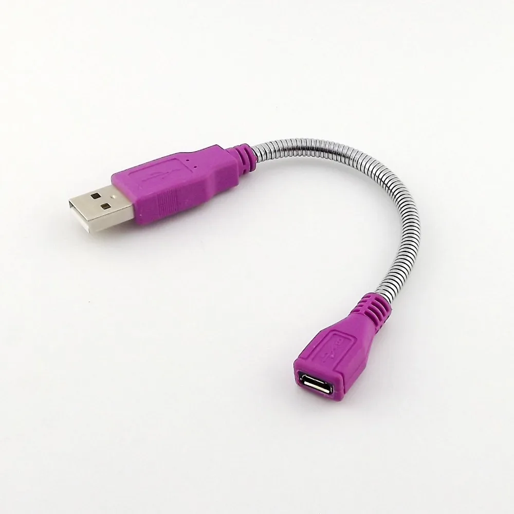 10 шт. Премиум USB 2 0 Тип A штекер к Micro 5 Pin гнездовой разъем адаптер гибкий