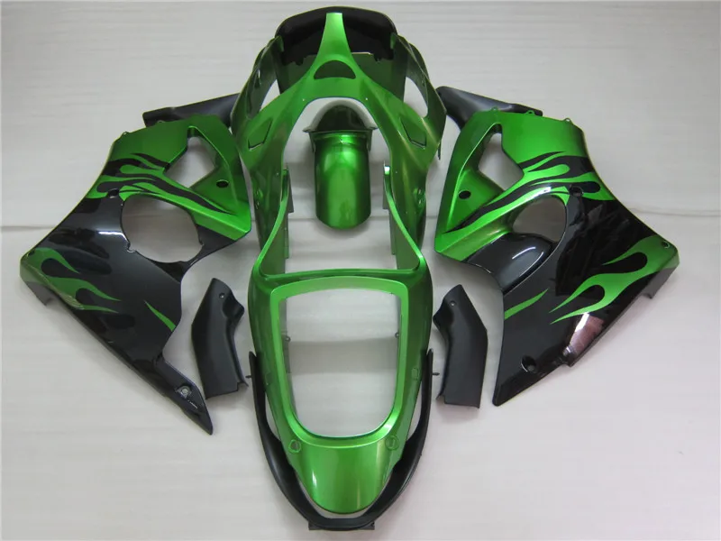 Набор обтекателей для мотоциклов Обтекатели из АБС пластика Kawasaki ZX6R 2000 2001 2002 ZX 6R 00