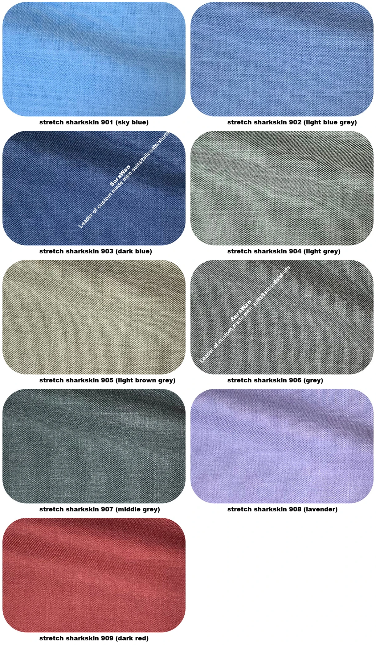 Коричневый Sharkskin мужской костюм на заказ Серый двухтональный тканый Свадебный
