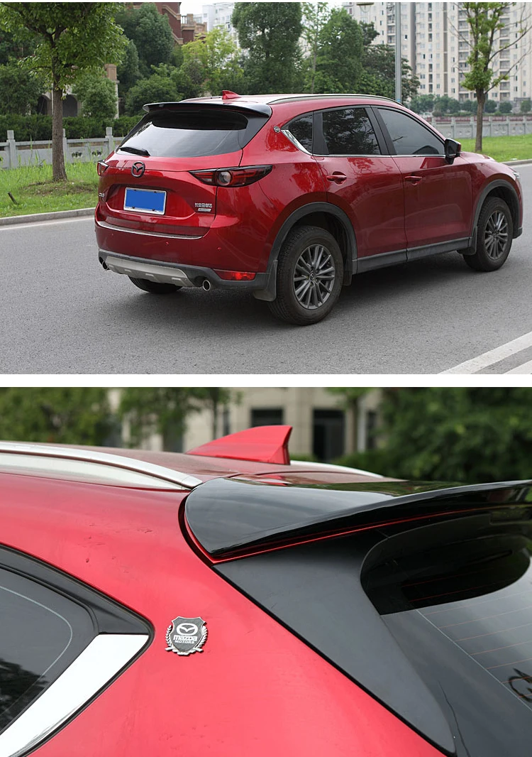 ABS пластик цвет задний спойлер на крышу хвост чемодан крыло Аксессуары для Mazda CX-5 CX5