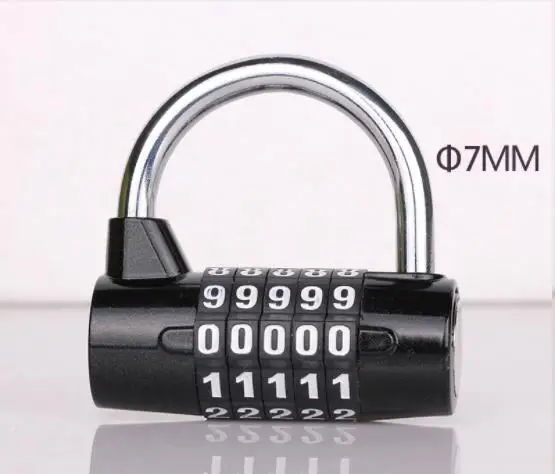 

4 Digit 5 Digit Combination Password Lock Zinc Alloy Safety Lock Suitcase Luggage Coded Lock Cabinet Locker Padlock 10pcs/lot