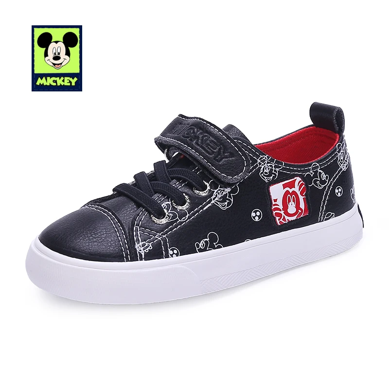 Disney Mickey Casual Shoes Children's For Kids Boys Girls Spring Autumn Sneaker leisur slip Size 24-37 | Детская одежда и