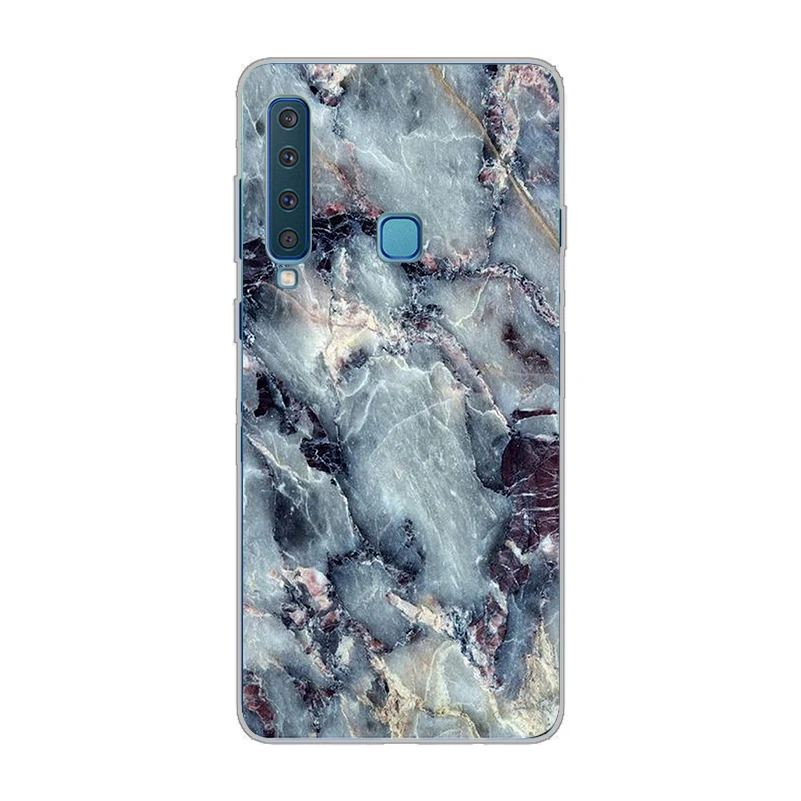 ciciber Phone Case for Samsung Galaxy A6 A8 A7 A9 Plus 2018 Star Soft TPU Back Cover A5 A3 2016 2017 A6S Marble |