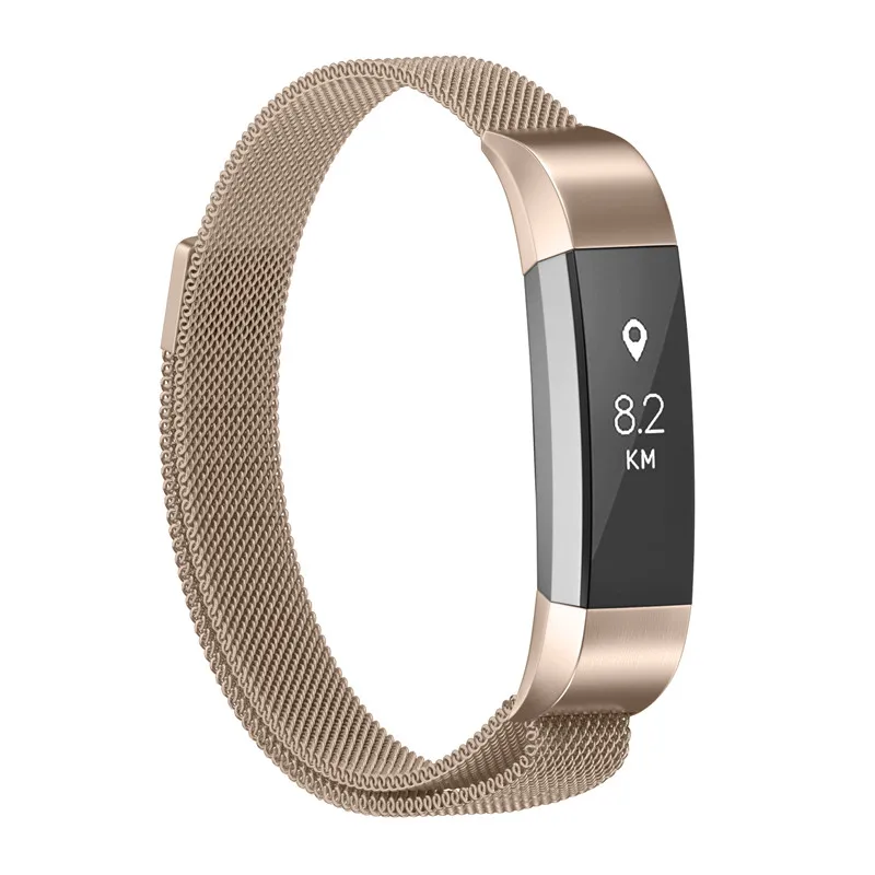 Миланский сетчатый Ремешок Для Fitbit Alta/fitbit Alta HR магнитный замок Браслет замена ремешок Нержавеющая сталь металлический ремешок
