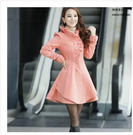 2017 на осень зиму зима женский пиджак Низи пальто Корейский версия длинный абзац