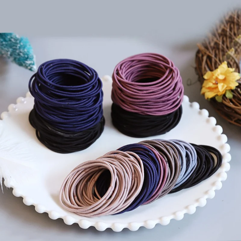 Korean version Elastic Hair bands rubber band parent-child Girl accessories hair ring holster head rope New Style | Аксессуары для