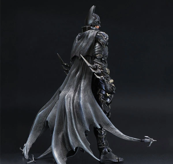 № 1 фигурка летучей мыши черный синий серия Play Arts Kai vant играть арт Тай ПВХ летучая
