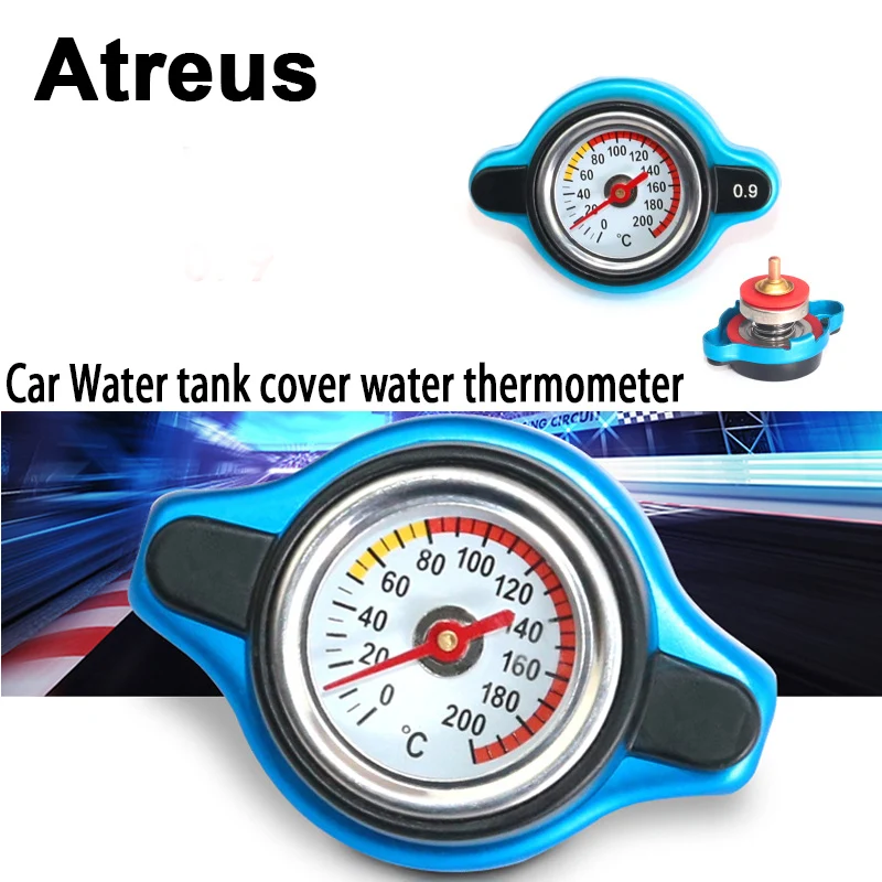 Автомобильный датчик температуры радиатора крышки резервуара воды Atreus для VW polo