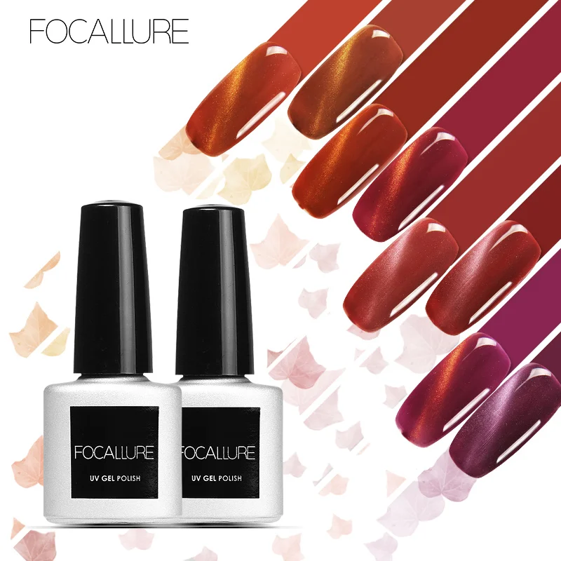 FOCALLURE очки в стиле кошачий глаз магнит УФ светодиодный Гель лак для ногтей