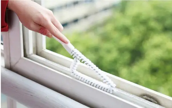

1PC Multipurpose Window Cleaner Groove Cleaning Brush Household Brush Cleaner Keyboard Home Kitchen Brush Cleaning Tool LF 083