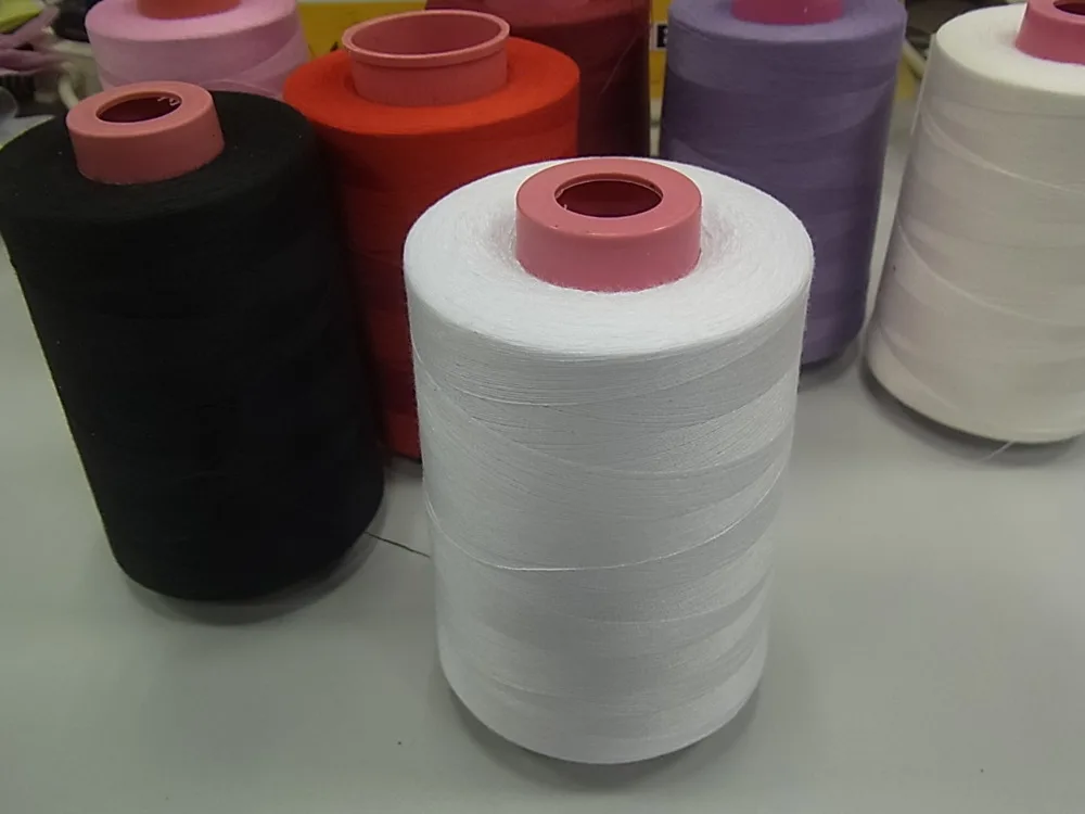 Швейная нить 6000 ярдов швейная из полиэстера высокоскоростная 402 | Дом и сад