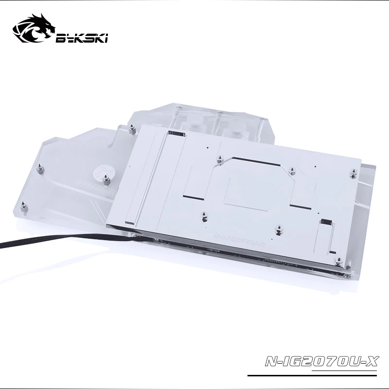 Bykski N-IG2070U-X VGA полное покрытие блок водяного охлаждения с RGB светодиодные наборы