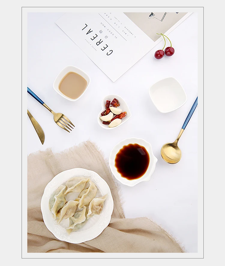 Керамическая посуда искусственные жемчужные вишни кубики льда наборы для INS