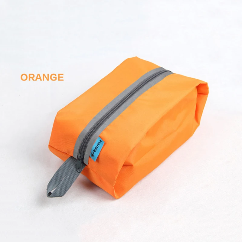 Orange BAISPO 4 цвета портативная дорожная сумка для хранения, моющаяся сумка на молнии гигиеническая Косметика спортивная сумка для хранения в спортзале Органайзер для багажа - Цвет: Orange