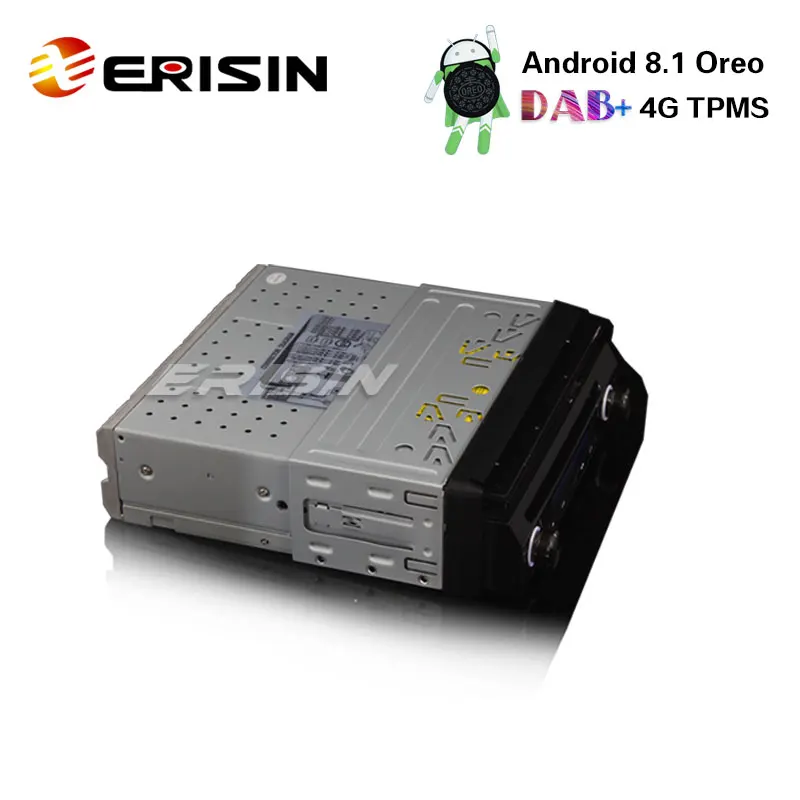 Erisin ES3808U 7 &quotAndroid 8 1 съемный автомобильный стерео DAB + 4G DVR DVD gps данные беспроводного