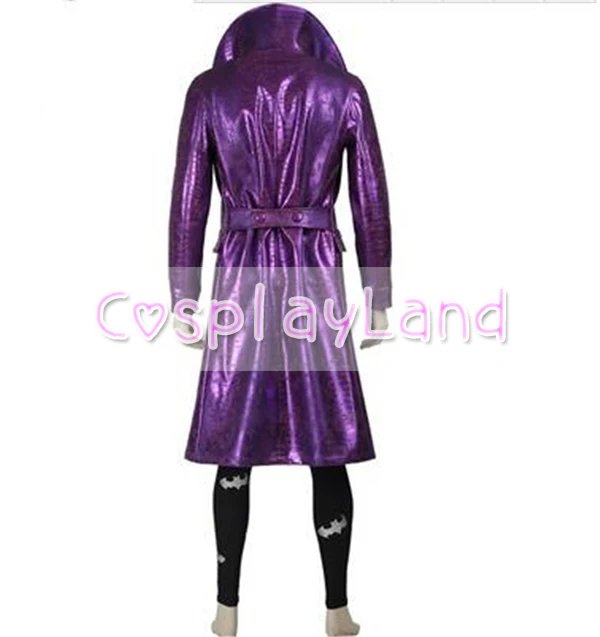 Костюмы на Хэллоуин для взрослых джокер костюм косплея фиолетового цвета